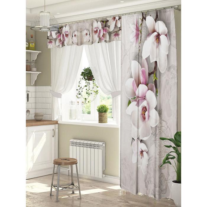 Комплект штор для окон с балконной дверью «Бьюти»
Комплект штор для окон с балконной дверью «Бьюти»