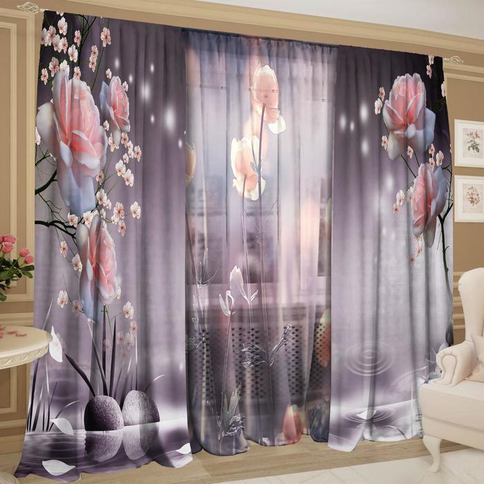 Комплект штор «Лунная гравитация» шторы (147х267-2 шт), тюль (147х267-2 шт)
Комплект штор «Лунная гравитация» шторы (147х267-2 шт), тюль (147х267-2 шт)