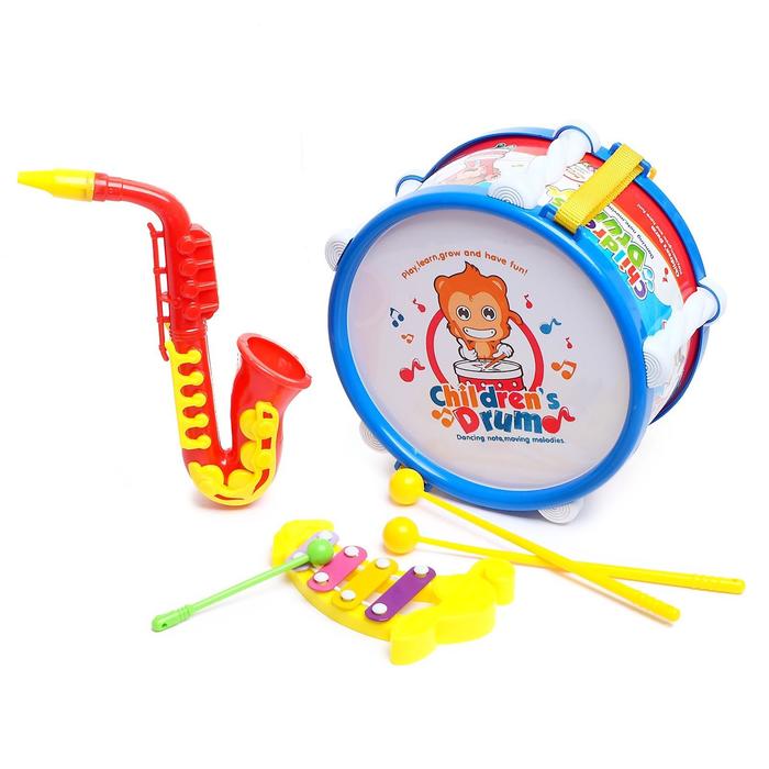 Набор музыкальных инструментов «Музыкант», 6 предметов, МИКС
Набор музыкальных инструментов «Музыкант», 6 предметов, МИКС