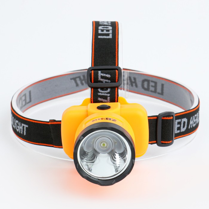 Фонарь налобный аккумуляторный 3 Вт, 1200 мАч, 3 режима, микс 
Фонарь налобный аккумуляторный 3 Вт, 1200 мАч, 3 режима, микс