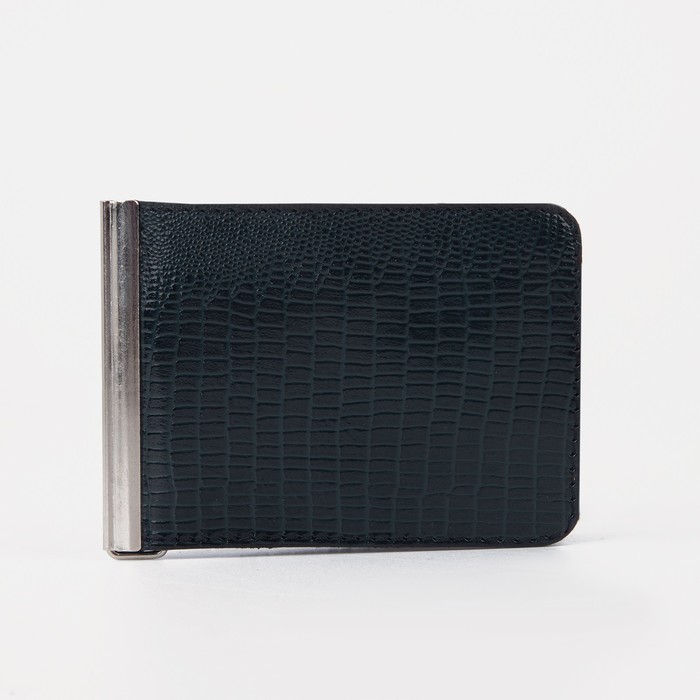 Зажим для денег с металлическим держателем, цвет зелёный
Зажим для денег с металлическим держателем, цвет зелёный