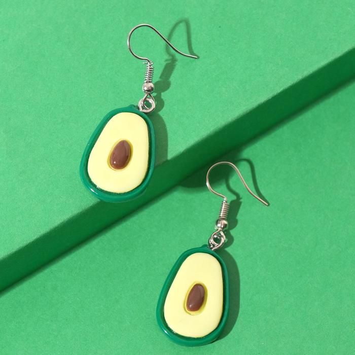 Серьги пластик "Авокадо" пухленькие, цвет зелёно-коричневый
Серьги пластик "Авокадо" пухленькие, цвет зелёно-коричневый