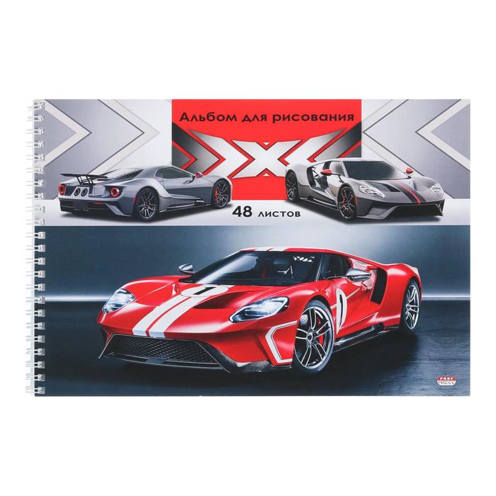 Альбом для рисования А4, 48 листов на гребне "Гоночная машина-1", обложка мелованный картон, блок 100 г/м²
Альбом для рисования А4, 48 листов на гребне "Гоночная машина-1", обложка мелованный картон, блок 100 г/м²