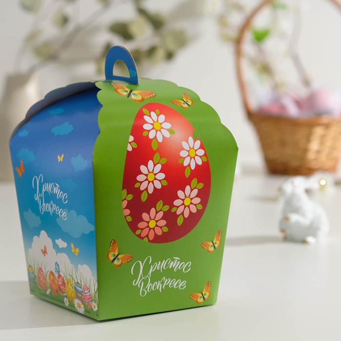 Пасхальная коробочка "Христос Воскресе", бабочки, 17 х 17 х 26 см
Пасхальная коробочка "Христос Воскресе", бабочки, 17 х 17 х 26 см