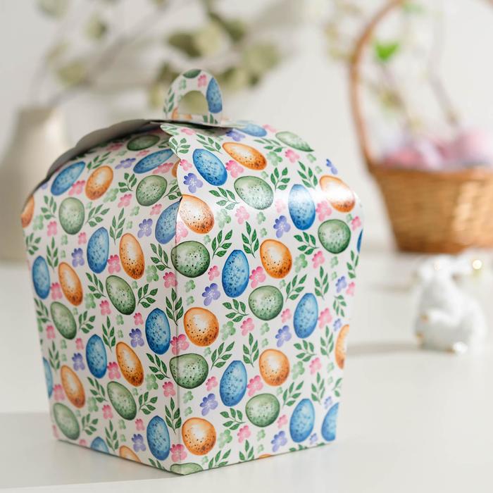 Пасхальная коробочка "Пасхальные яйца и цветы", 17 х 17 х 26 см
Пасхальная коробочка "Пасхальные яйца и цветы", 17 х 17 х 26 см