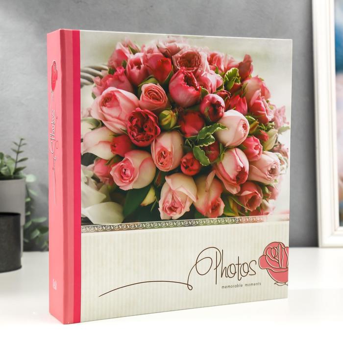 Фотоальбом магнитный 50 листов "Розовый букет"
Фотоальбом магнитный 50 листов "Розовый букет"