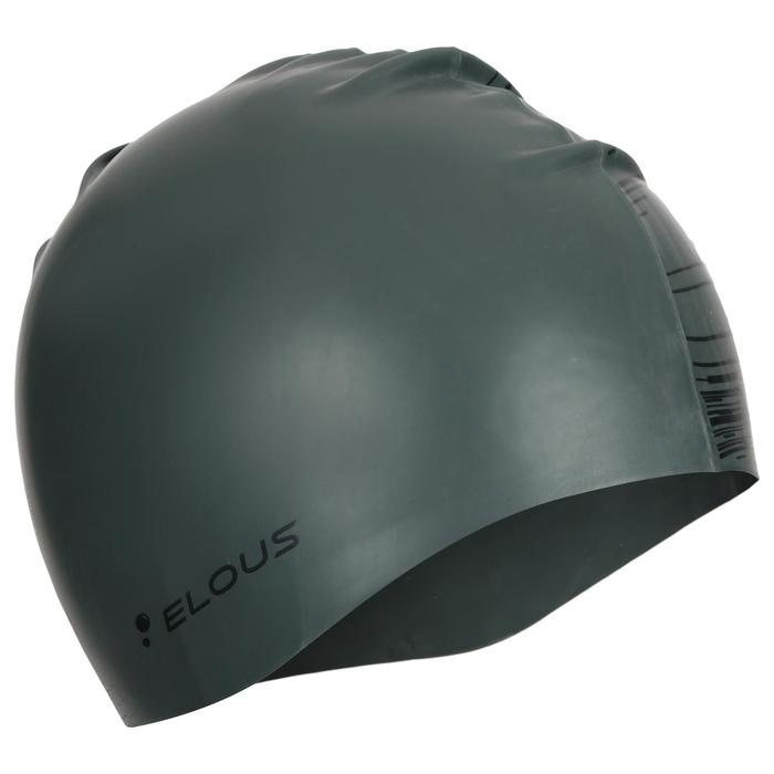 Шапочка для плавания Elous, EL010, силиконовая, штрихи, цвет серый
Шапочка для плавания Elous, EL010, силиконовая, штрихи, цвет серый