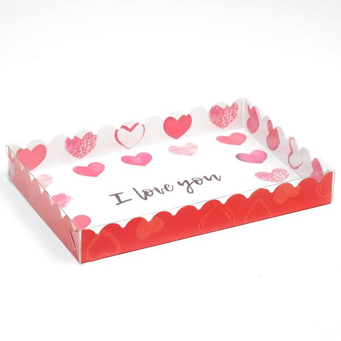 Коробочка для печенья с PVC крышкой "Романтика", 22 х 15 х 3 см
Коробочка для печенья с PVC крышкой "Романтика", 22 х 15 х 3 см