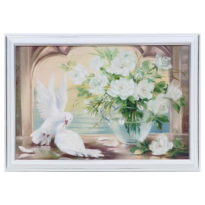 Картина "Голубь на окне" 20х30(23х33) см
Картина "Голубь на окне" 20х30(23х33) см