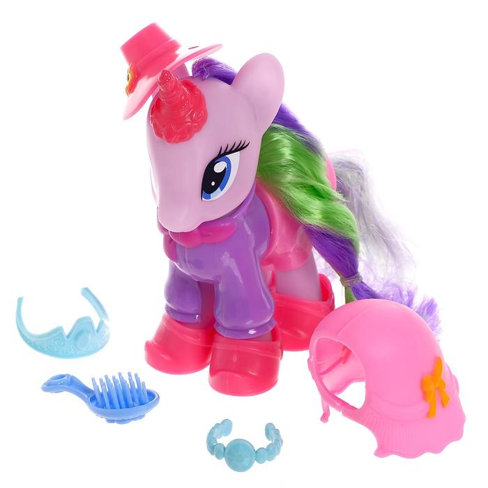 Пони «Красотка» с набором одежды и аксессуарами, МИКС
Пони «Красотка» с набором одежды и аксессуарами, МИКС