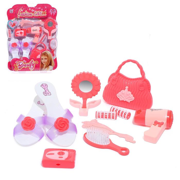 Набор для модницы «Маленькая волшебница», с туфлями
Набор для модницы «Маленькая волшебница», с туфлями