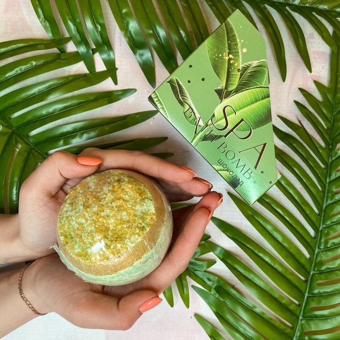 Релаксирующая бомбочка с солью Chocolate relax, с ароматом шоколада, 300 г
Релаксирующая бомбочка с солью Chocolate relax, с ароматом шоколада, 300 г