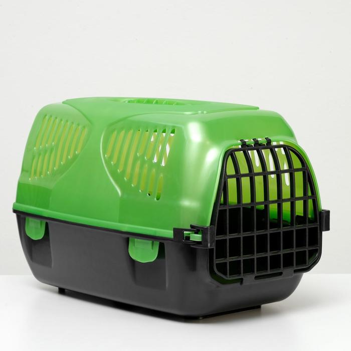 Переноска для животных "Сириус" 33,5 х 31 х 50 см, зеленый перламутр
Переноска для животных "Сириус" 33,5 х 31 х 50 см, зеленый перламутр