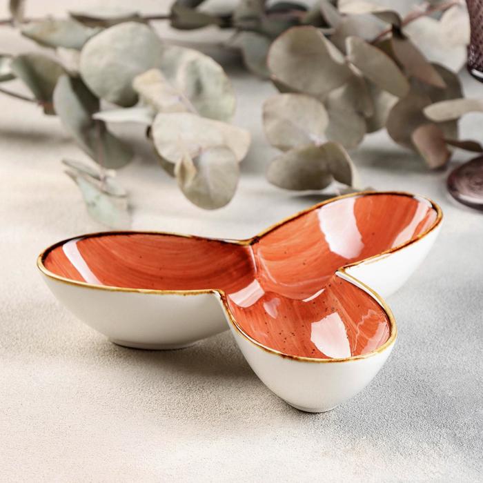 Менажница 3 ячейки «Сапфир», 18×13×3,5 см, цвет оранжевый
Менажница 3 ячейки «Сапфир», 18×13×3,5 см, цвет оранжевый