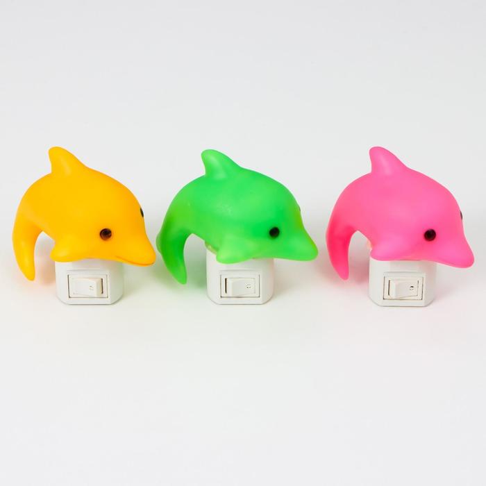 Ночник "Дельфин" LED МИКС 6х9х10 см
Ночник "Дельфин" LED МИКС 6х9х10 см