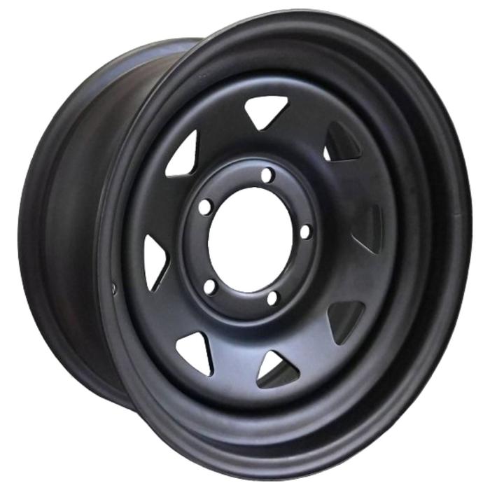 фото Диск штампованный niva 7x15 5x139.7 et25 d98.5 matt_black orw (off road wheels)