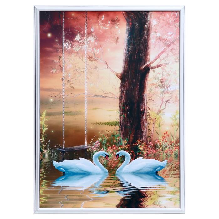 Картина "Лебеди под деревом" 50х70(53х73) см
Картина "Лебеди под деревом" 50х70(53х73) см