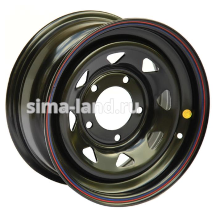 фото Диск штампованный jeep 8x15 5x114.3 et0 d84 black orw (off road wheels)