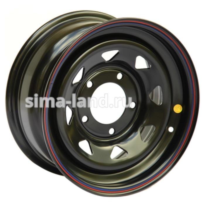 фото Диск штампованный land rover 7x16 5x165.1 et0 d125 black orw (off road wheels)