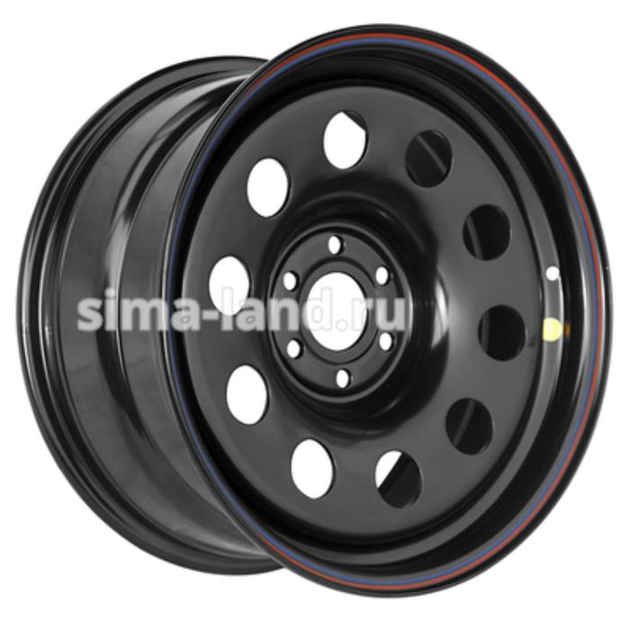 фото Диск штампованный nissan navara d40 3.0td 8x17 6x114.3 et25 d66 black orw (off road wheels)