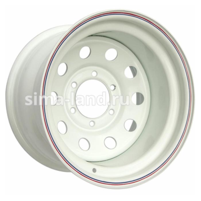 фото Диск штампованный nissan/toyota 10x15 6x139.7 et-44 d110 white orw (off road wheels)