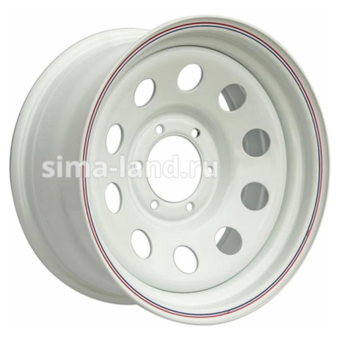 фото Диск штампованный nissan/toyota 8x16 6x139.7 et-3 d110 white orw (off road wheels)