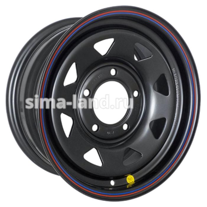 фото Диск штампованный niva 7x15 5x139.7 et30 d98.5 black orw (off road wheels)