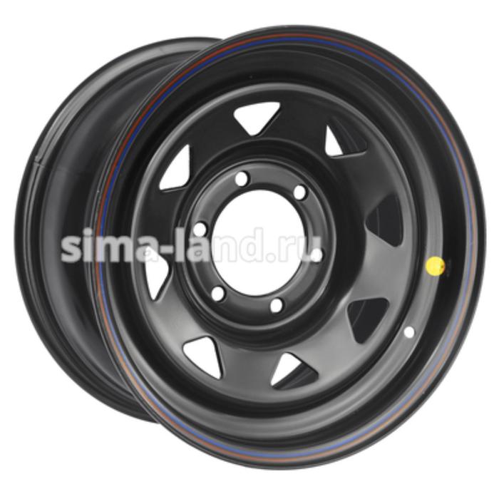 фото Диск штампованный toyota/nissan/l200 2005+ 8x16 6x139.7 et30 d110 black orw (off road wheels)