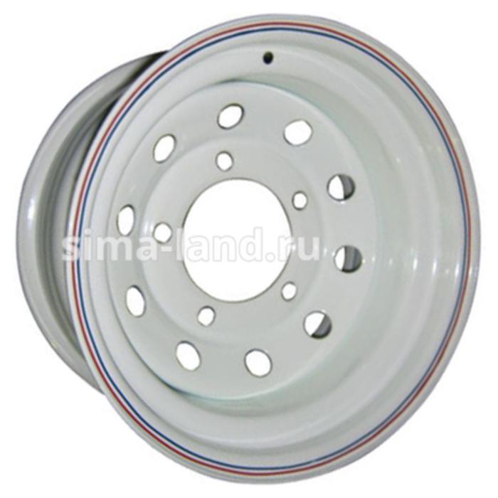 фото Диск штампованный уаз 7x15 5x139.7 et25 d110 white orw (off road wheels)