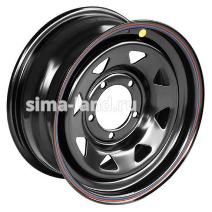 фото Диск штампованный уаз 7x15 5x139.7 et25 d110 black orw (off road wheels)