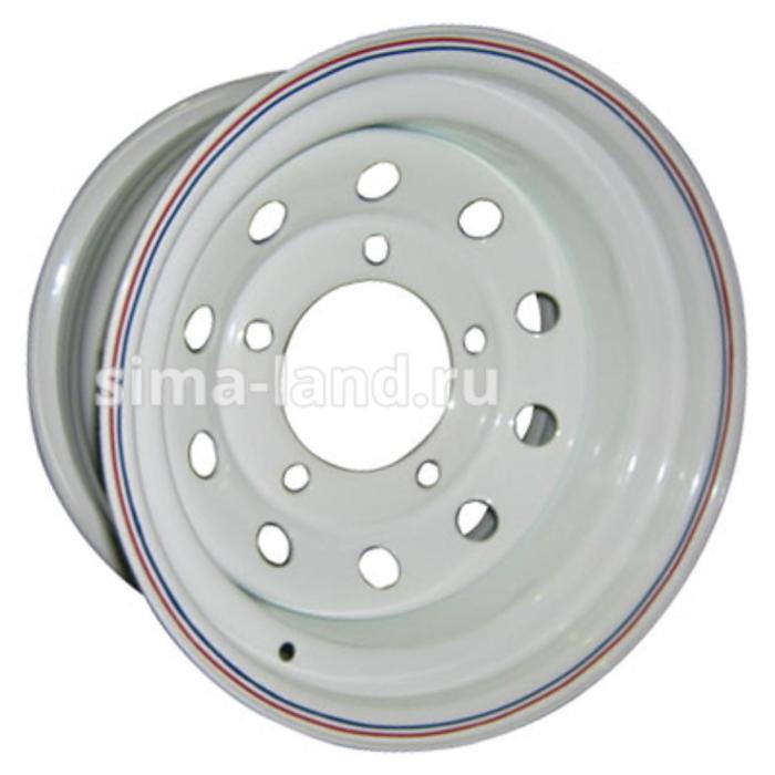 фото Диск штампованный уаз 7x15 5x139.7 et-3 d110 white orw (off road wheels)