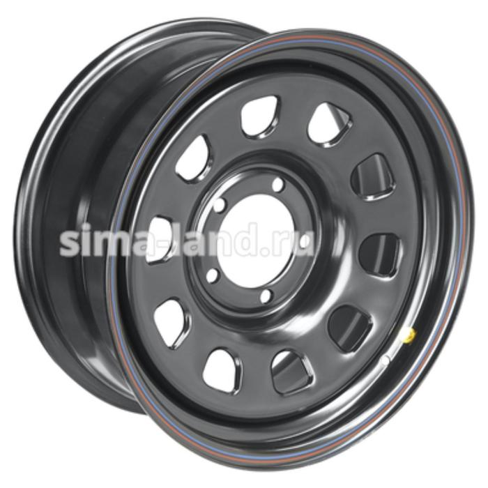 фото Диск штампованный уаз, газ соболь, dodge ram 1500 8x18 5x139.7 et15 d110 black orw (off road wheels)