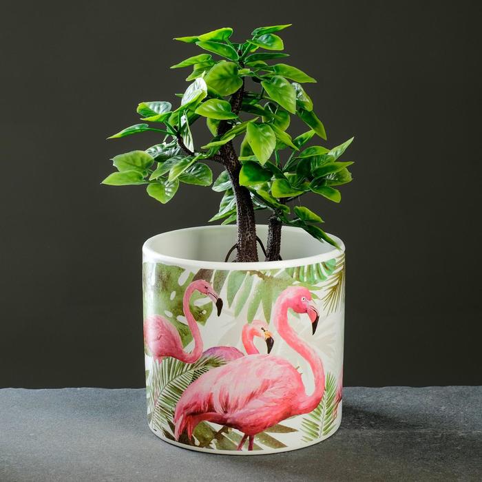 Кашпо "Фламинго" микс 12*10см
Кашпо "Фламинго" микс 12*10см