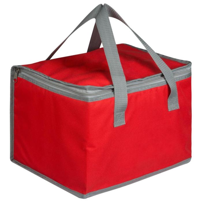 Сумка-термо, отдел на молнии, цвет красный
Сумка-термо, отдел на молнии, цвет красный