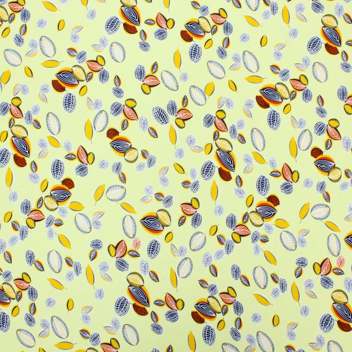 Ткань плательная, штапель набив, ширина 150 см, цвет светло-жёлтый
Ткань плательная, штапель набив, ширина 150 см, цвет светло-жёлтый