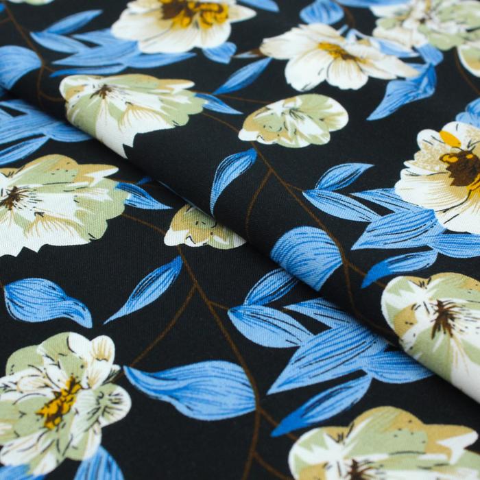 Ткань плательная, штапель набив, ширина 150 см, цвет тёмно-синий
Ткань плательная, штапель набив, ширина 150 см, цвет тёмно-синий