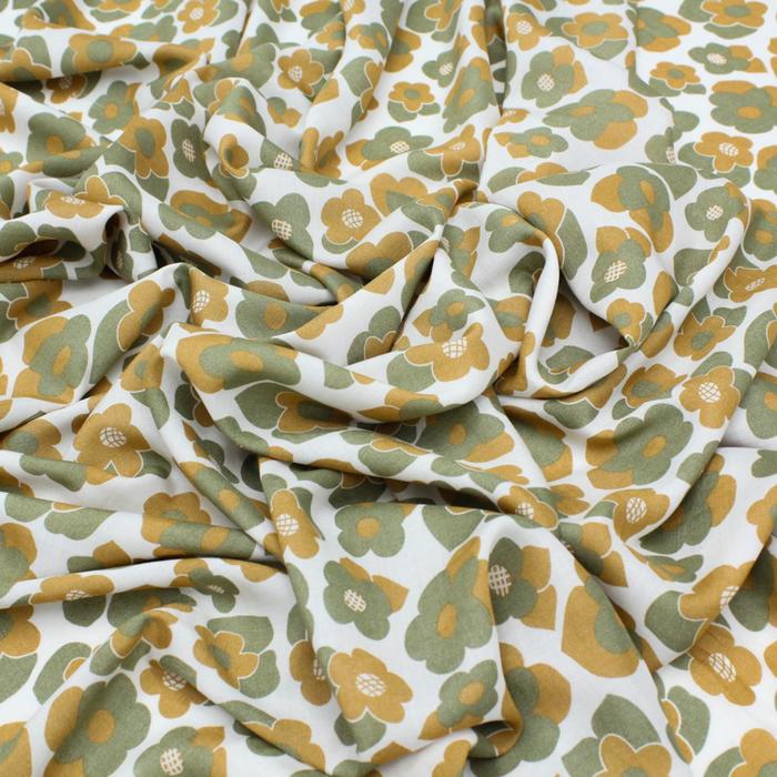 Ткань плательная, штапель набив, ширина 150 см, цвет зёлено-коричневый
Ткань плательная, штапель набив, ширина 150 см, цвет зёлено-коричневый