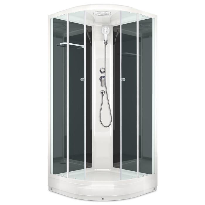 Душевая кабина DOMANI-Spa Delight 88, поддон 15 см, черные стенки, прозрачное стекло, 80х80
Душевая кабина DOMANI-Spa Delight 88, поддон 15 см, черные стенки, прозрачное стекло, 80х80