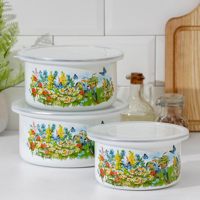 Набор салатников «Травница», 3 предмета: 1 л, 1,9 л, 2,5 л
Набор салатников «Травница», 3 предмета: 1 л, 1,9 л, 2,5 л