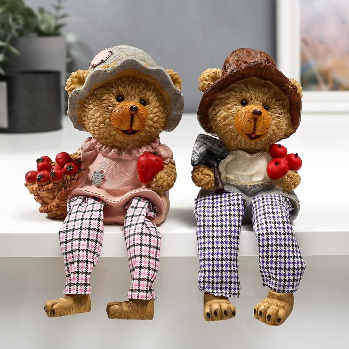 Сувенир полистоун "Медвежонок с яблоками" длинные ножки МИКС 23,5х10,5х8 см
Сувенир полистоун "Медвежонок с яблоками" длинные ножки МИКС 23,5х10,5х8 см