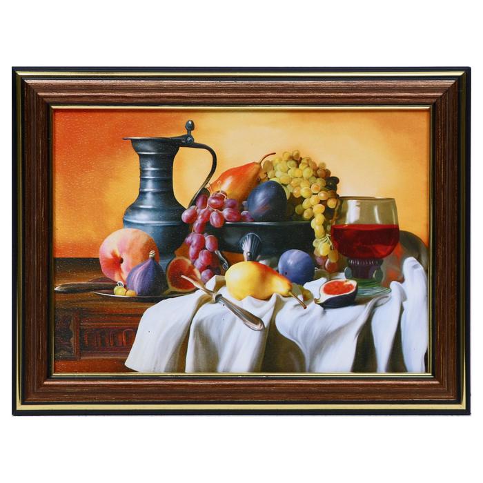 Картина "Натюрморт с кувшином" 13х18(16х21) см
Картина "Натюрморт с кувшином" 13х18(16х21) см