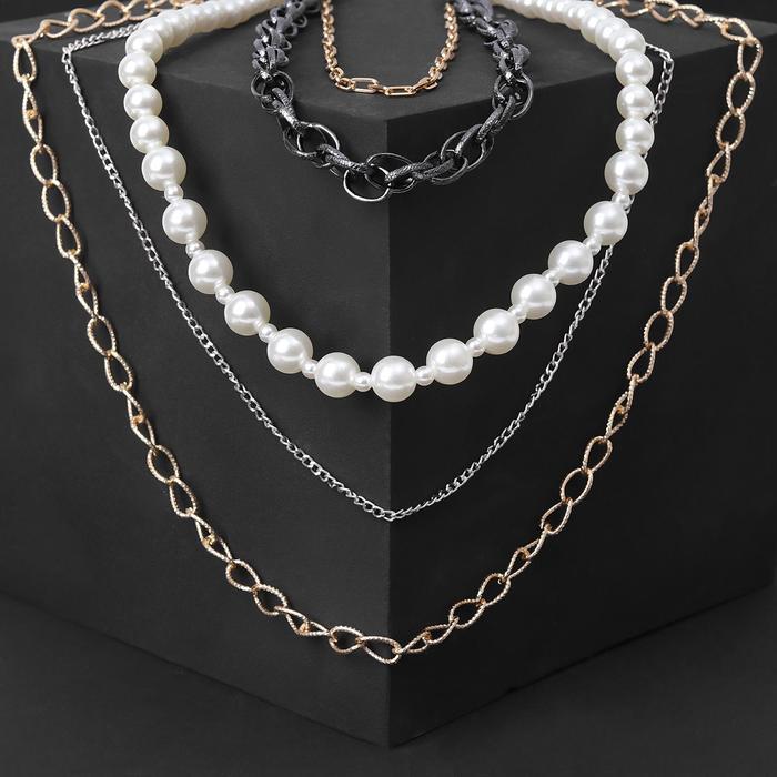 Колье "Цепь" жемчужный рай, цветной ,74см
Колье "Цепь" жемчужный рай, цветной ,74см