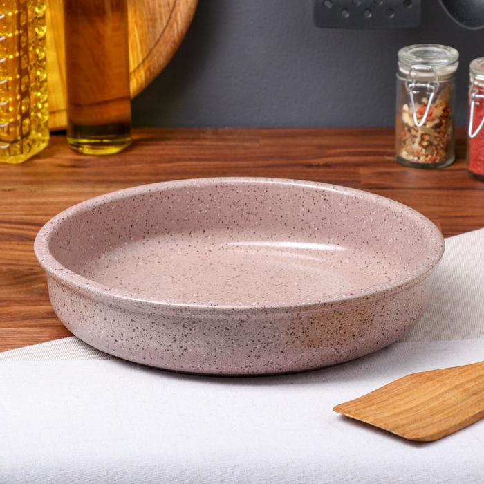 Сковорода "Гранит", кремовая, красная глина, 26.5 см, 1.5 л
Сковорода "Гранит", кремовая, красная глина, 26.5 см, 1.5 л