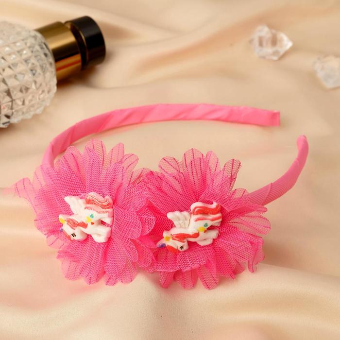 Ободок для волос "Алёнка" 0,5 см, единорожки, розовый
Ободок для волос "Алёнка" 0,5 см, единорожки, розовый