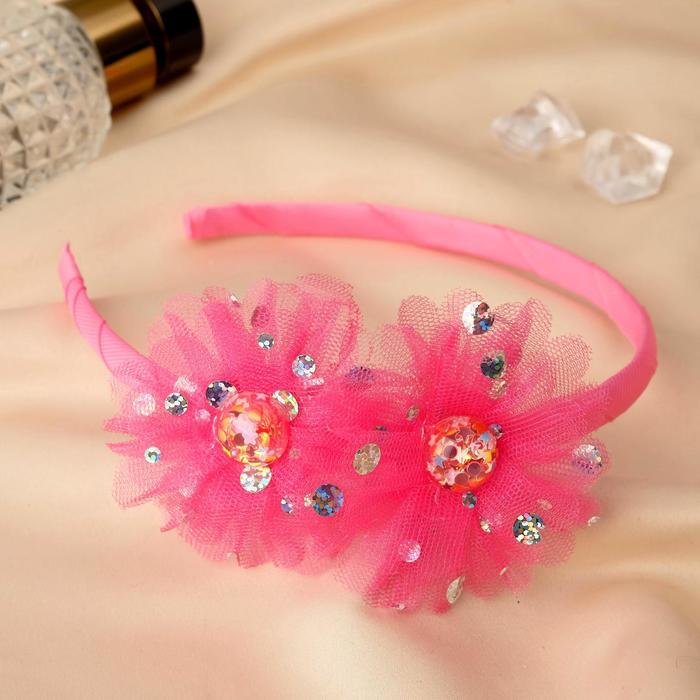 Ободок для волос "Алёнка" 0,5 см, сияние, розовый
Ободок для волос "Алёнка" 0,5 см, сияние, розовый