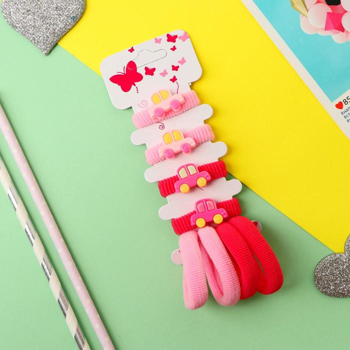 Резинка для волос "Лапочка" (набор 8 шт) машинки, розовый
Резинка для волос "Лапочка" (набор 8 шт) машинки, розовый