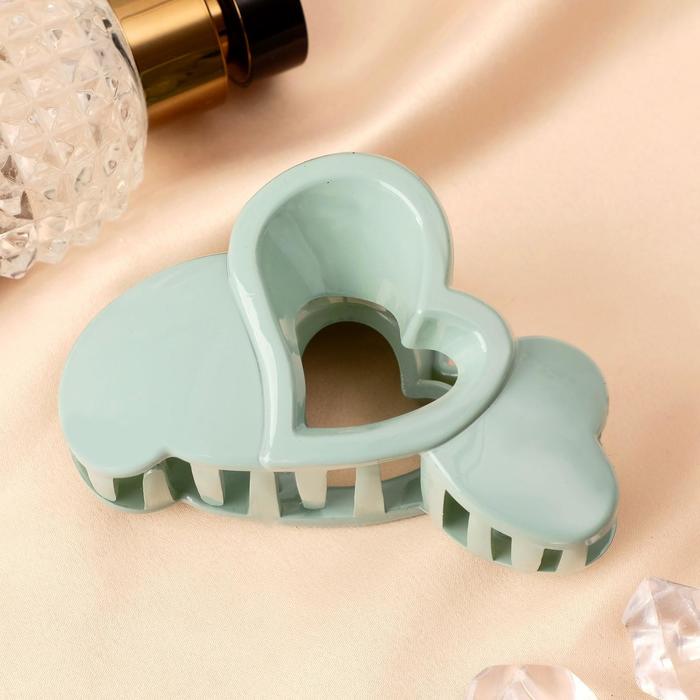 Краб для волос "Глянец" тройное сердце, 8,5х5 см, микс
Краб для волос "Глянец" тройное сердце, 8,5х5 см, микс