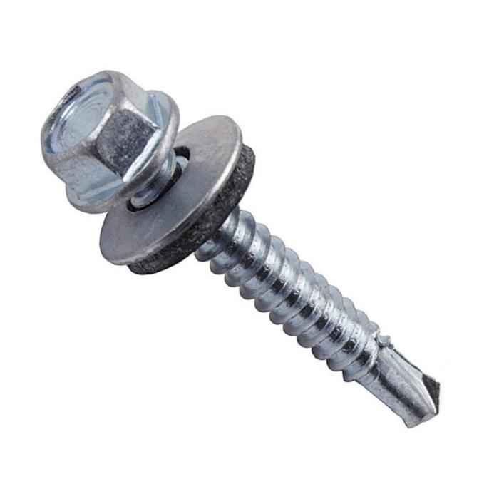 Саморез кровельный с шайбой 6.3х32, в упаковке 150 шт.
Саморез кровельный с шайбой 6.3х32, в упаковке 150 шт.