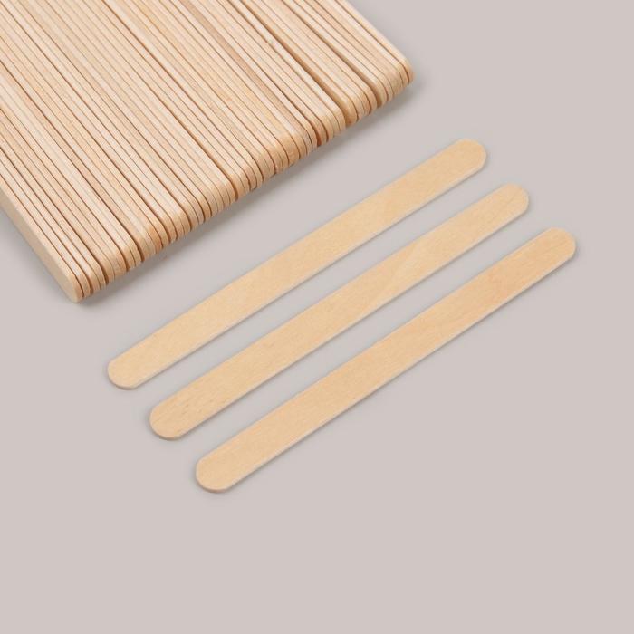 Шпатель для депиляции, деревянный, 11,4 × 1 см 
Шпатель для депиляции, деревянный, 11,4 × 1 см