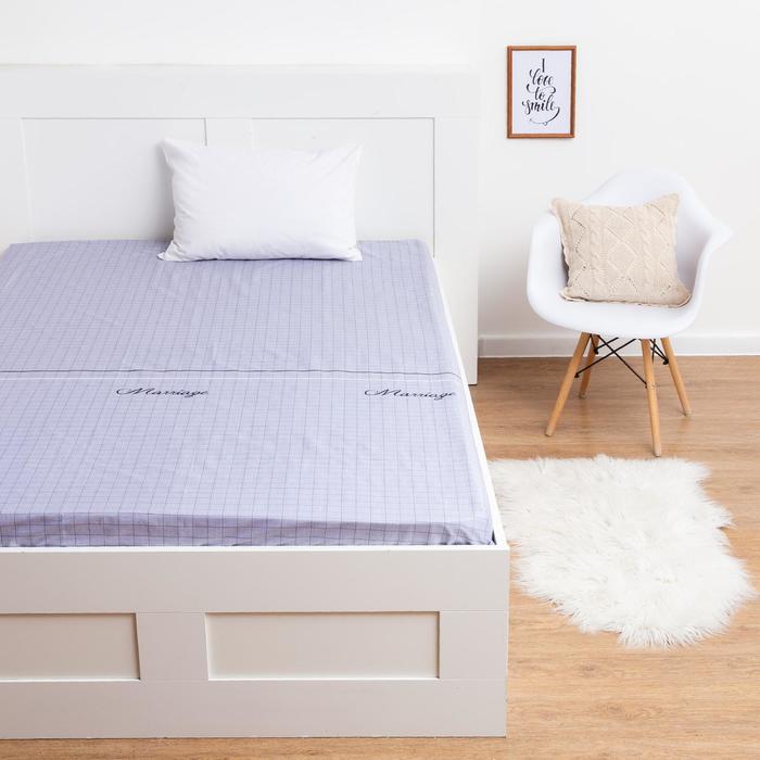 Простыня LoveLife "Клетка", серый, 150*215 см, 100 % хлопок, сатин
Простыня LoveLife "Клетка", серый, 150*215 см, 100 % хлопок, сатин